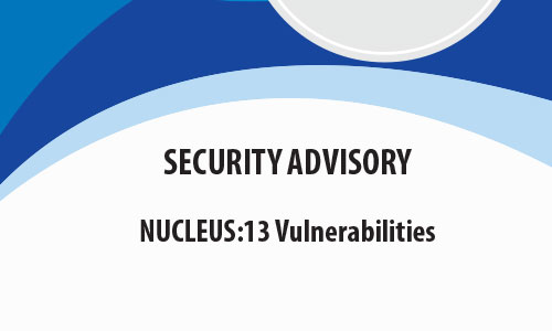 NUCLEUS:13 Vulnerabilities