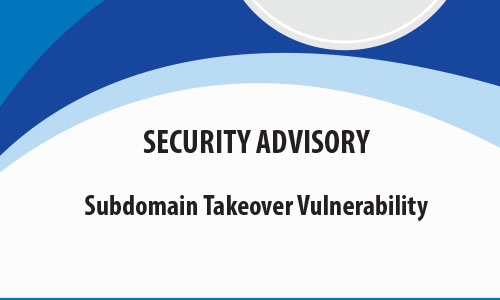 Subdomain Takeover Vulnerability